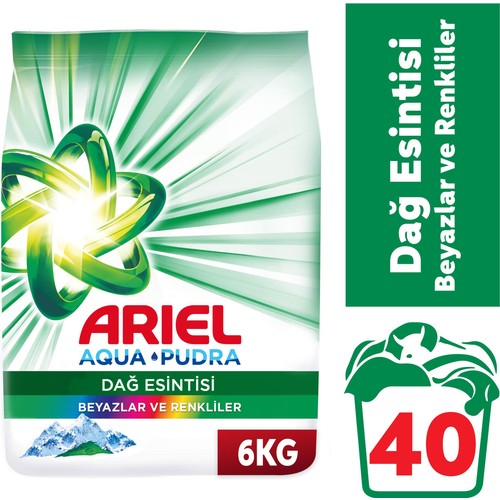 Ariel Toz Dağ Esintisi Beyazlar ve Renkliler 6 kg