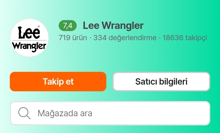 Lee Wrangler Ürünlerinde Sepette %30 İndirim