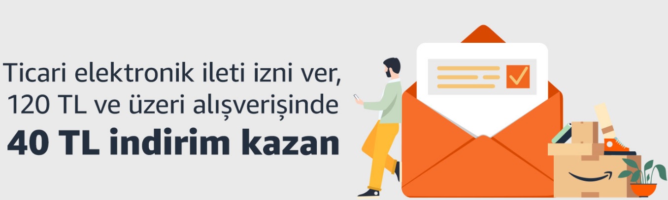 Ticari Elektronik İleti İzni ile 120 TL'ye 40 TL İndirim Kodu