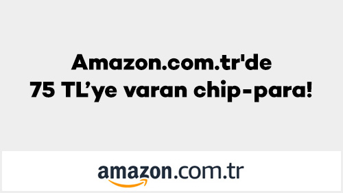 Amazon'da 75 TL’ye varan chippara