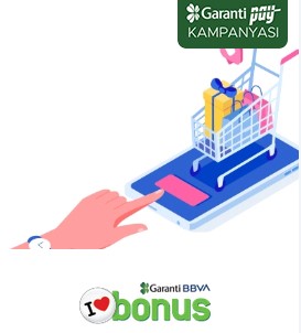 E-ticaret alışverişlerinize 160 TL, GarantiPay ile 200 TL bonus!