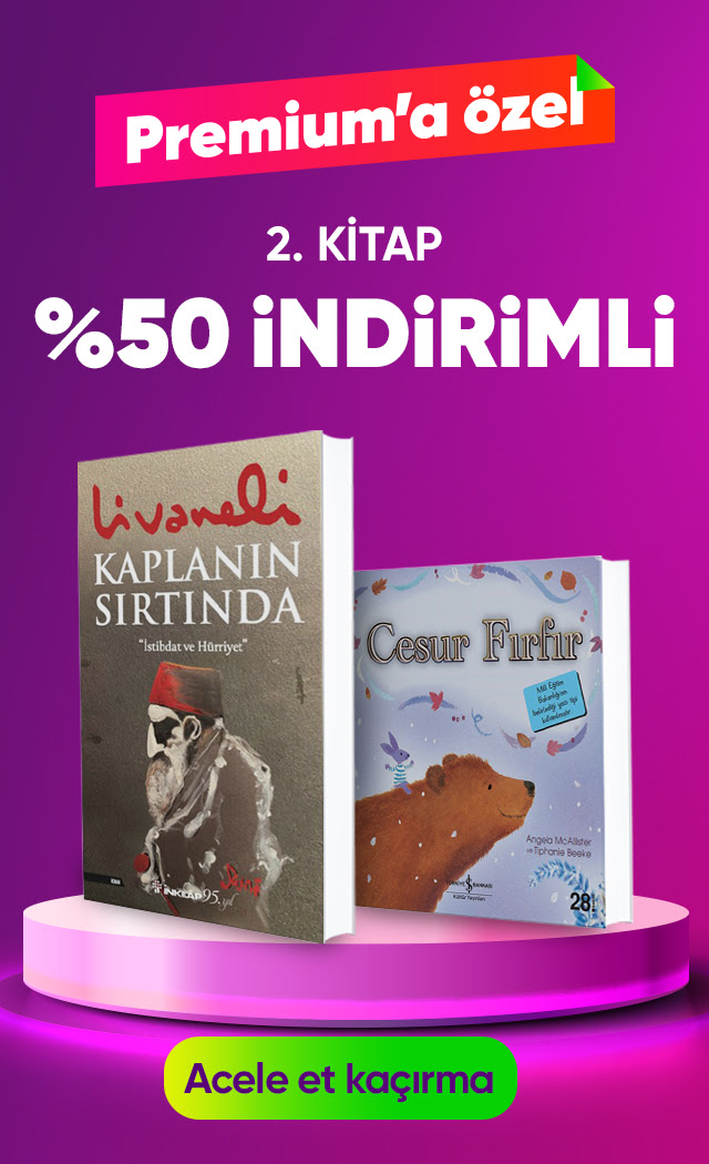 Premium'la 2. kitap yarı fiyatına
