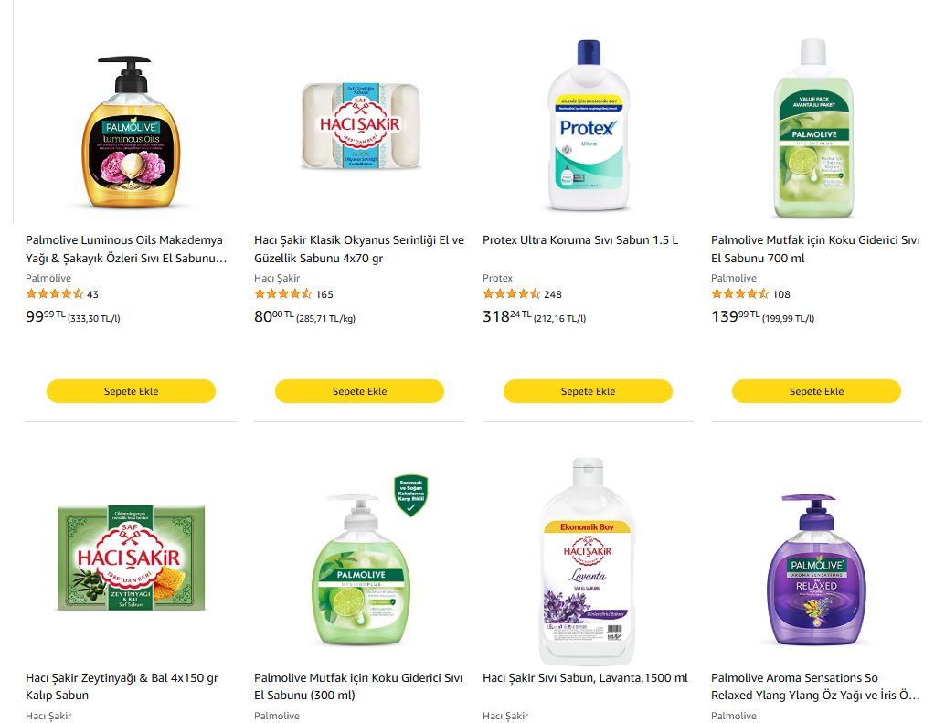 Palmolive, Hacı Şakir, Protex, Colgate Ürünlerinde %25 İndirim
