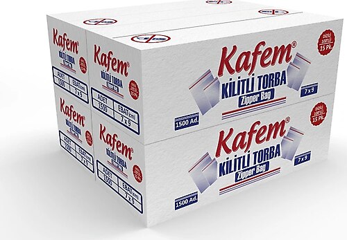 7 X 9 cm Kilitli Poşet / Naylon Torba ( 6.000 Adet ) - Kafem