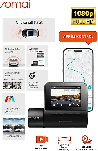 70MAİ 70mai Dash Cam Araç Kamerası 2024