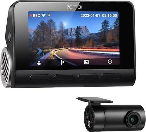 70mai A810 4K HDR RC12 Ön Arka Araç İçi Kamera