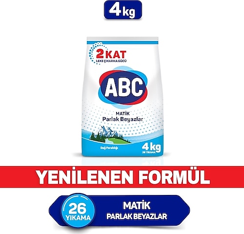 ABC 4 kg Toz Deterjan