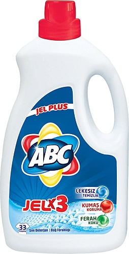 ABC Jel Plus 2145 ml 33 Yıkama Sıvı Deterjan