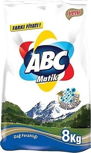 ABC Matik Dağ Ferahlığı 8 kg Toz Deterjan