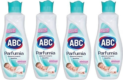 ABC Parfumia Sensitive Konsantre Çamaşır Yumuşatıcısı 1440 ml 4 Adet