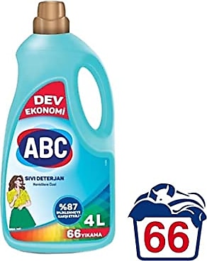 ABC Renklilere Özel Sıvı Deterjan 4 lt