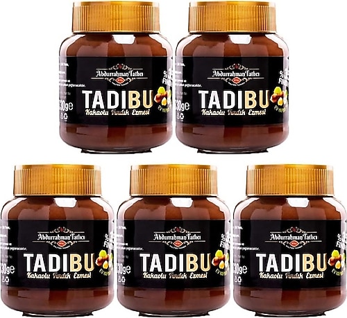 Abdurrahman Tatlıcı Tadıbu Kakaolu Fındık Ezmesi 330 gr 5'li