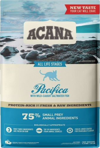 Acana Pacifica Tahılsız Balıklı 4.5 kg Tüm Yaşam Evreleri Yetişkin Kedi Maması