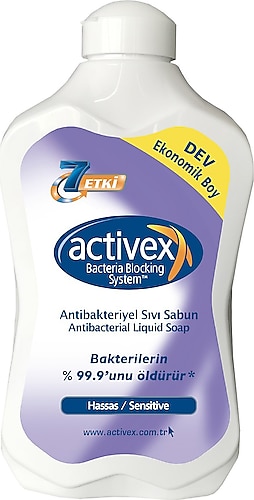 Activex Hassas Koruma Antibakteriyel Sıvı Sabun 1.5 lt