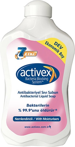 Activex Nemlendiricili Antibakteriyel Sıvı Sabun 1.5 lt