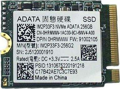 Adata IM2P33F3-256G2 PCI-Express 3.0 256 GB M.2 SSD