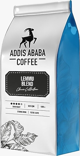 Addis Ababa Coffee Lemmu Blend Çekirdek Kahve 1 kg