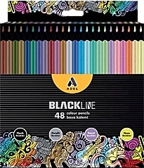 Adel Blackline 48'li Kuru Boya Seti