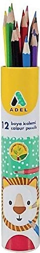 Adel Metal Tüp 12'li Kuru Boya Seti
