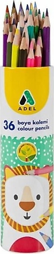 Adel Metal Tüp 36'lı Kuru Boya Seti
