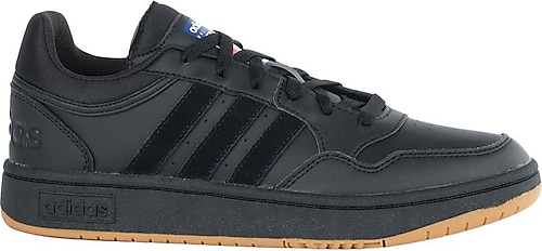 Adidas Hoops 3.0 Low Classic Vintage GY4727 Siyah-Sarı Erkek Spor Ayakkabı