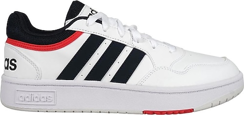 Adidas Hoops 3.0 Low Classic Vintage GY5427 Beyaz-Lacivert Erkek Spor Ayakkabı