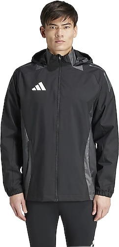 Adidas IJ8343-E adidas Tıro24 C Awjkt Erkek Yağmurluk-Rüzgarlık Siyah
