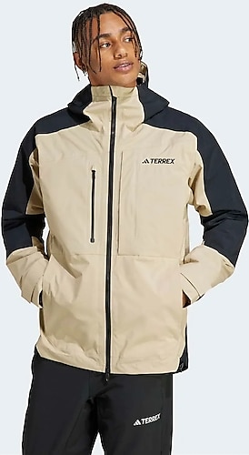 adidas Terrex Xploric Rain.RDY Erkek Bej Yağmurluk (HN2922)
