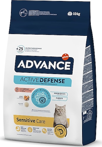 Advance Sensitive Somonlu 10 kg Yetişkin Kedi Maması