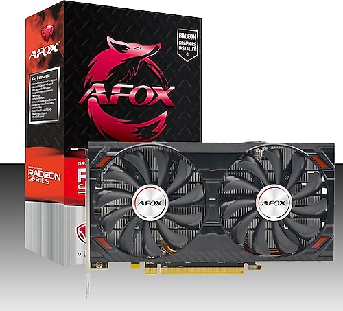 Afox RX 5500 XT AFRX5500XT-8GD6H4 128 Bit GDDR6 8 GB Ekran Kartı