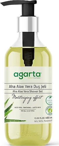 Agarta Doğal Aha Aloe Vera Duş Jeli