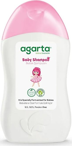 Agarta Doğal Kız Bebek Şampuanı 400 ml