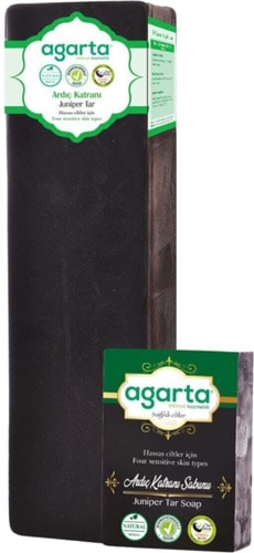 Agarta El Yapımı Doğal Ardıç Katranı 1400 gr Sabun