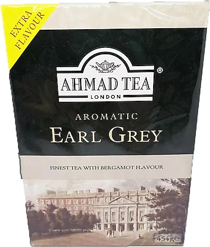 Ahmad Tea Aromatic Earl Grey Ekstra Lezzet Dökme Siyah Çay 454 G