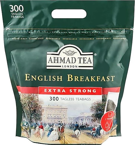 Ahmad Tea English Breakfast Extra Strong Poşet Çay 300'lü