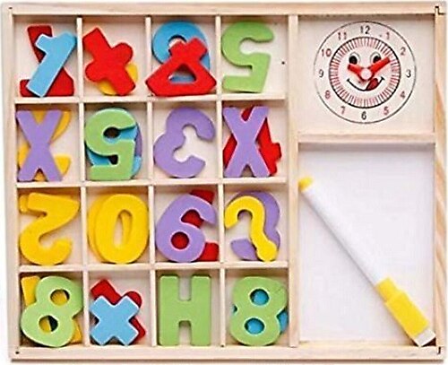 Ahşap Rakamlı Hesapma Oyun Kutusu