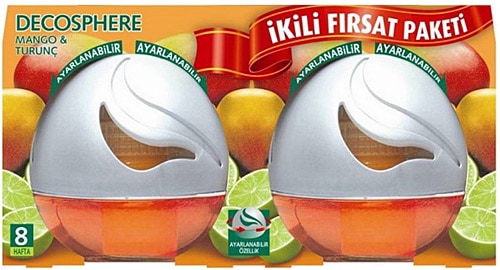 Air Wick Decosphere Mango ve Turunç Oda Kokusu 2x75 ml