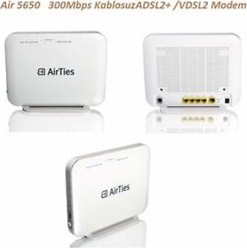 Airties Air 5650 4 Port 300 Mbps VDSL2 Modem