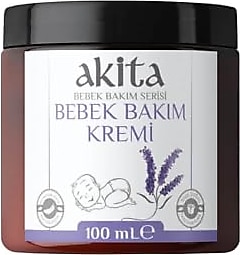 Akita % 100 Doğal Bebek Bakım Kremi Lavanta 100mL