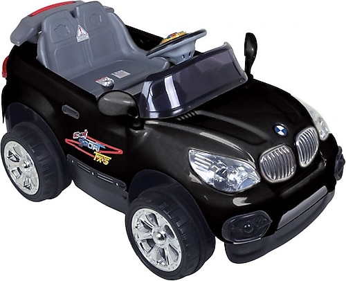 Aliş 605K TX5 Sport Uzaktan Kumandalı Siyah 12 V Akülü Araba
