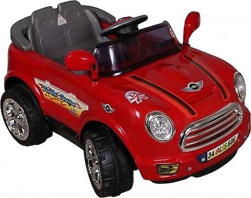 Aliş 606K Coupe Turbo Uzaktan Kumandalı Kırmızı 12 V Akülü Araba