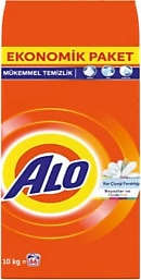 Alo matik 10 kg renkller ve beyazlar için toz çamaşır deterjanı ( 66 yıkama )