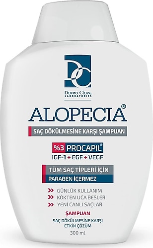 Alopecia Saç Dökülmesine Karşı Şampuan 300 ml