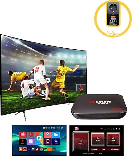 ALPSMART 2023 Hediyeli Android 11 Tv Box 4k Uhd - Medıa Player - Çanaksız Tv -akıllı Tv / Media Player