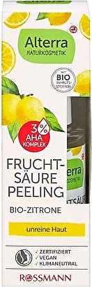 Alterra Peeling AHA Meyve Asidi 30 ml