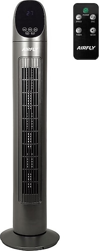 Alveus Airfly 89 cm Dijital Kule/dikey Soğutucu Fan Kulesi
