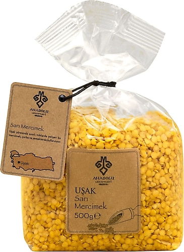 Anadolu Lezzetleri 500 gr Uşak Sarı Mercimek