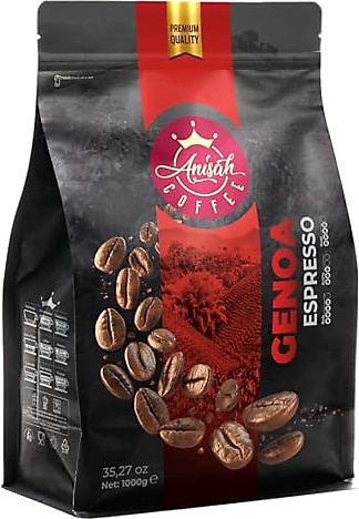 Anisah Genoa Espresso Çekirdek Kahve 1 kg
