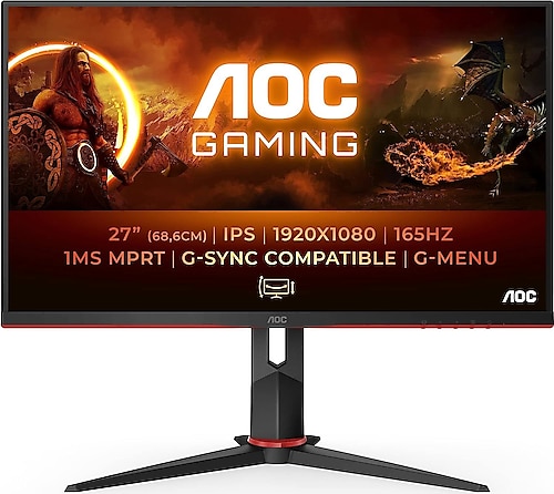 AOC 27G2SP 27" 1 ms Full HD G-Sync FreeSync IPS Oyuncu Monitörü