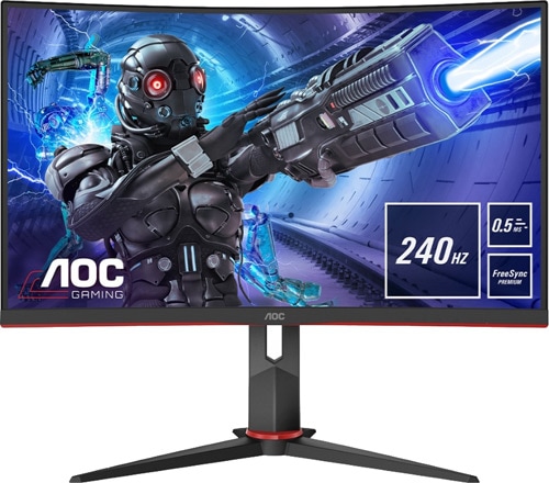 AOC C27G2ZU 27" 0.5ms FreesSync Full HD Curved Oyuncu Monitörü